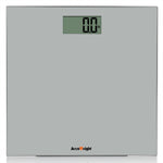 Accuweight Digital Bathroom Weight Scale with Smart Step-on Technology, 400lb/180kg (Battery Included)